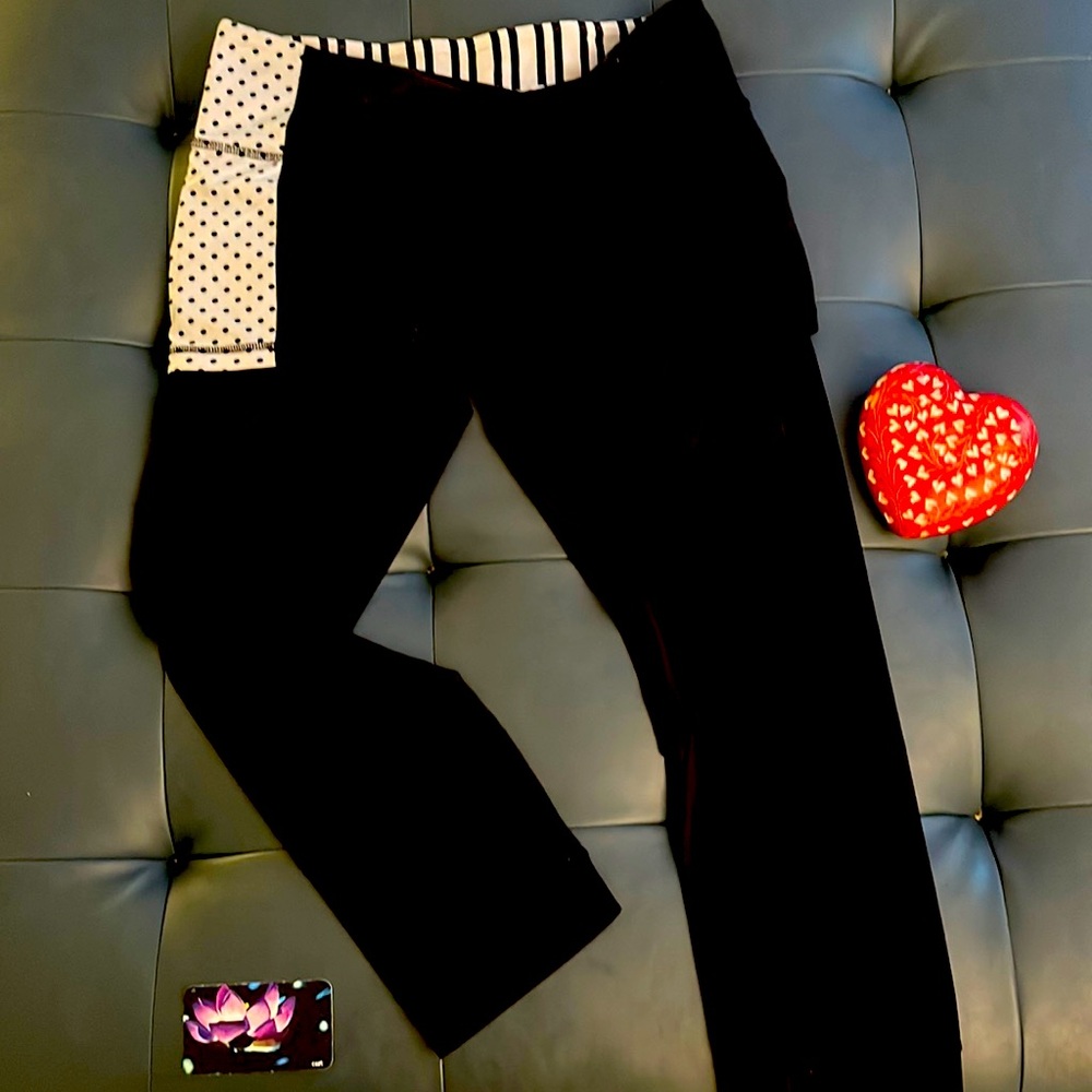 Lululemon Capri leggings with skirt attached